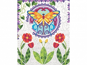 Картина для раскрашивания по номерам - Бабочка, 24 х 30 см. (Schipper, 9480748)